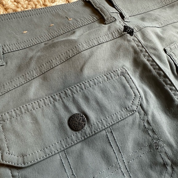 Prana Halle Pant Straight in Slate Green, size 4 regular length. Like new. - Picture 4 of 7